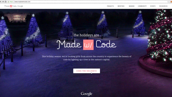 Holiday Lights animation