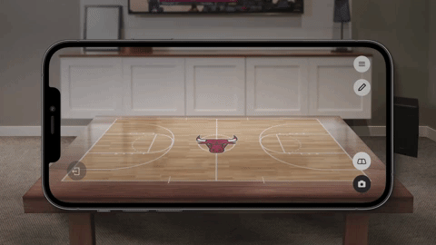 Chicago Bulls StatsZone demo