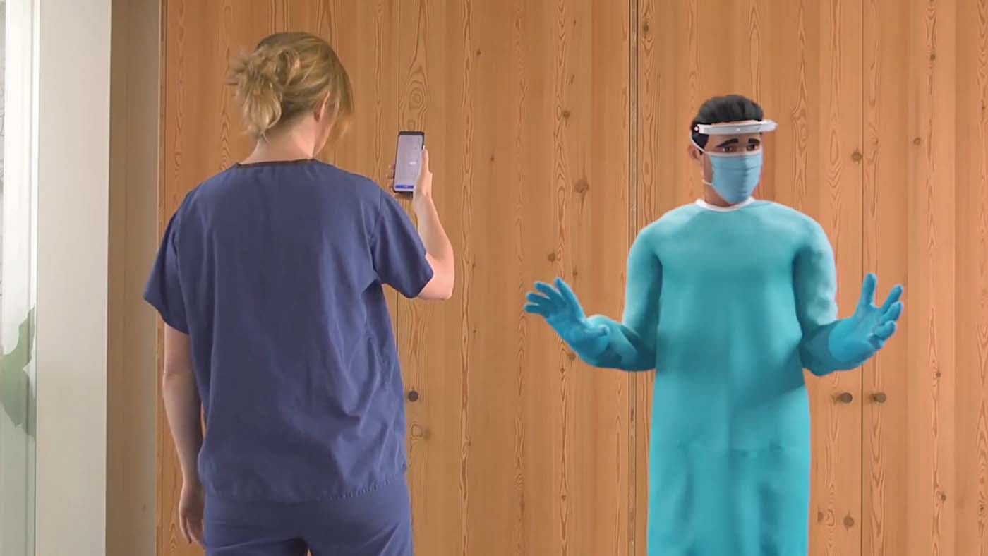 WHO Academy AR Training